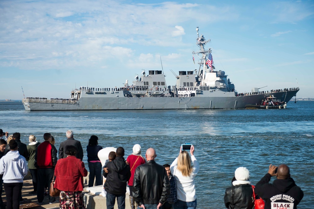 USS Bulkeley operations