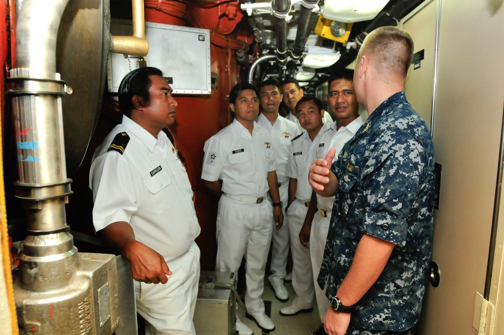 USS Ohio operations