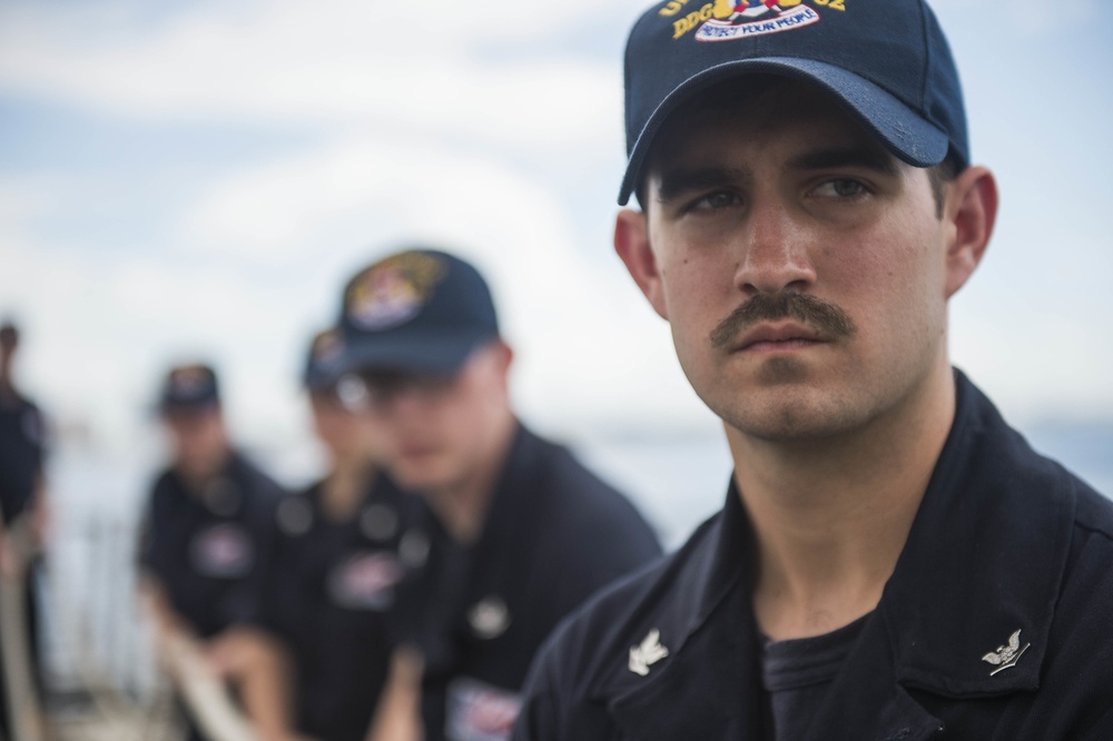 USS Fitzgerald (DDG 62) arrives in Manila