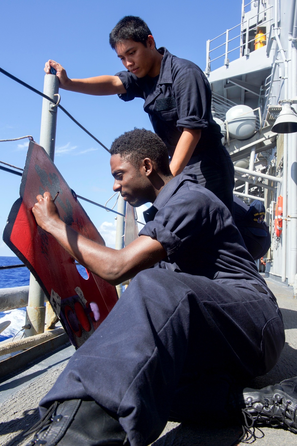 USS Antietam operations