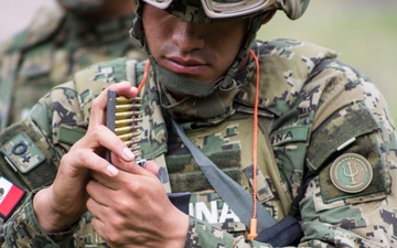 Mexican Marines prepare for Rifle Range