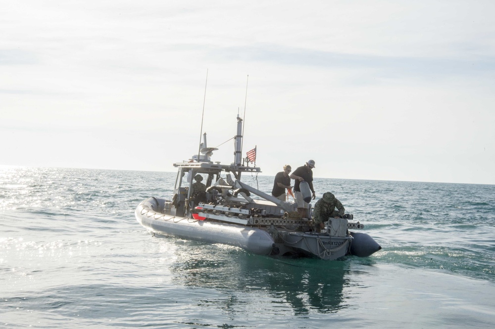 CTG 56.1 Unmanned Underwater Vehicle Exercise
