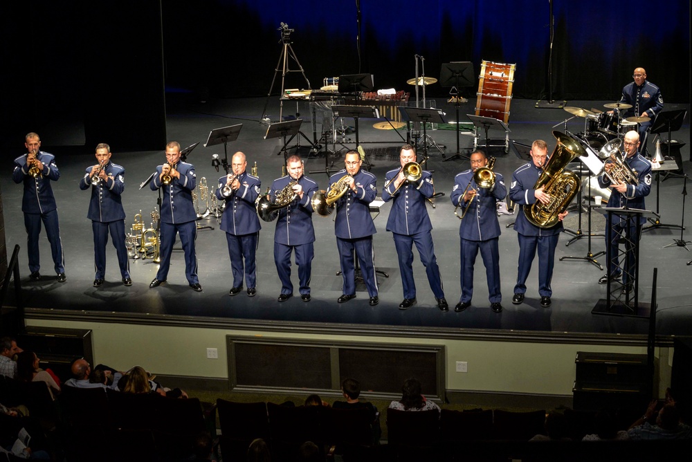 AF Heritage Band performs for city of Goldsboro