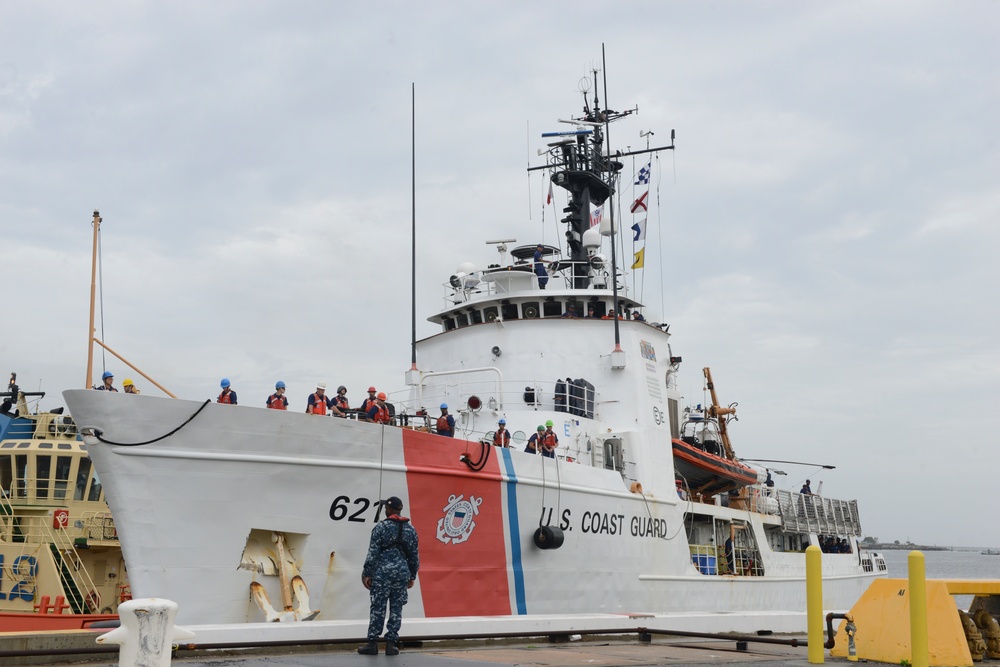 Coast Guard Cutter Valiant crew returns to homeport from patrol