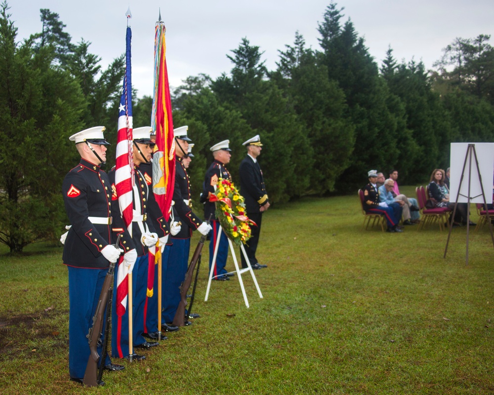 Sgt. Maj. McHugh Wreath-Laying Ceremony