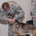 Vance retires two working dogs in joint ceremony