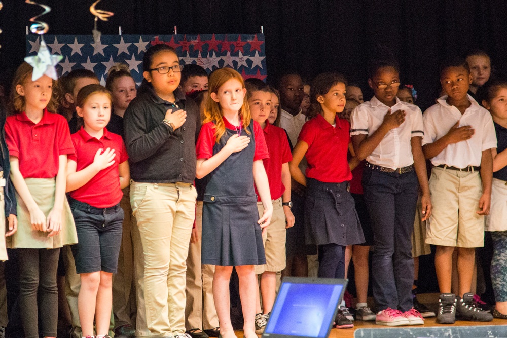 Bolden students provide entertainment, say thank you to local veterans