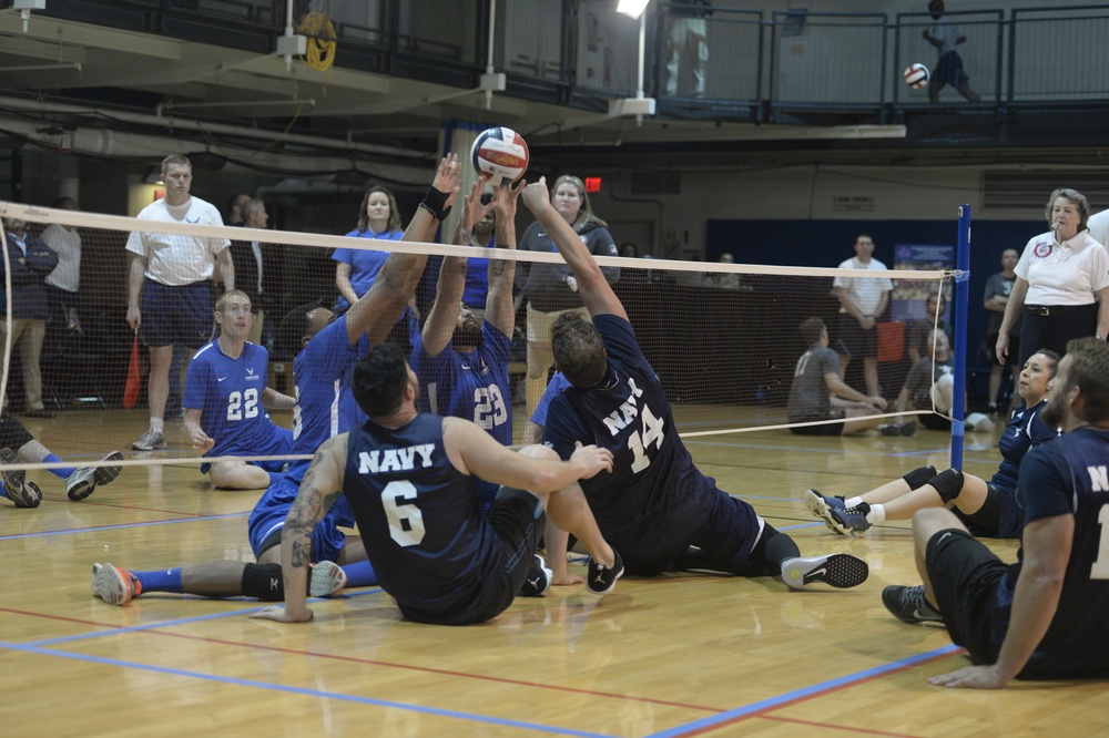 5th Annual Sitting Volleyball Tournament hosted by the Army Warrior Transition Command