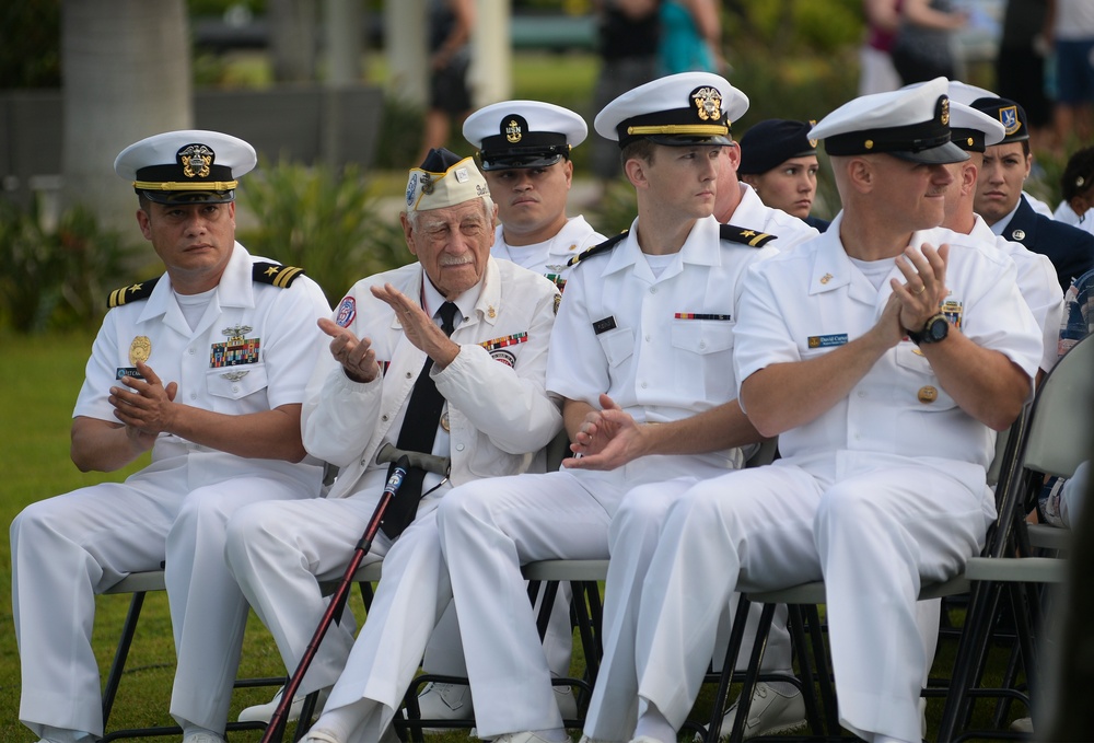 Pearl Harbor colors ceremony honors Marine Corps birthday, Veterans Day, wounded warriors