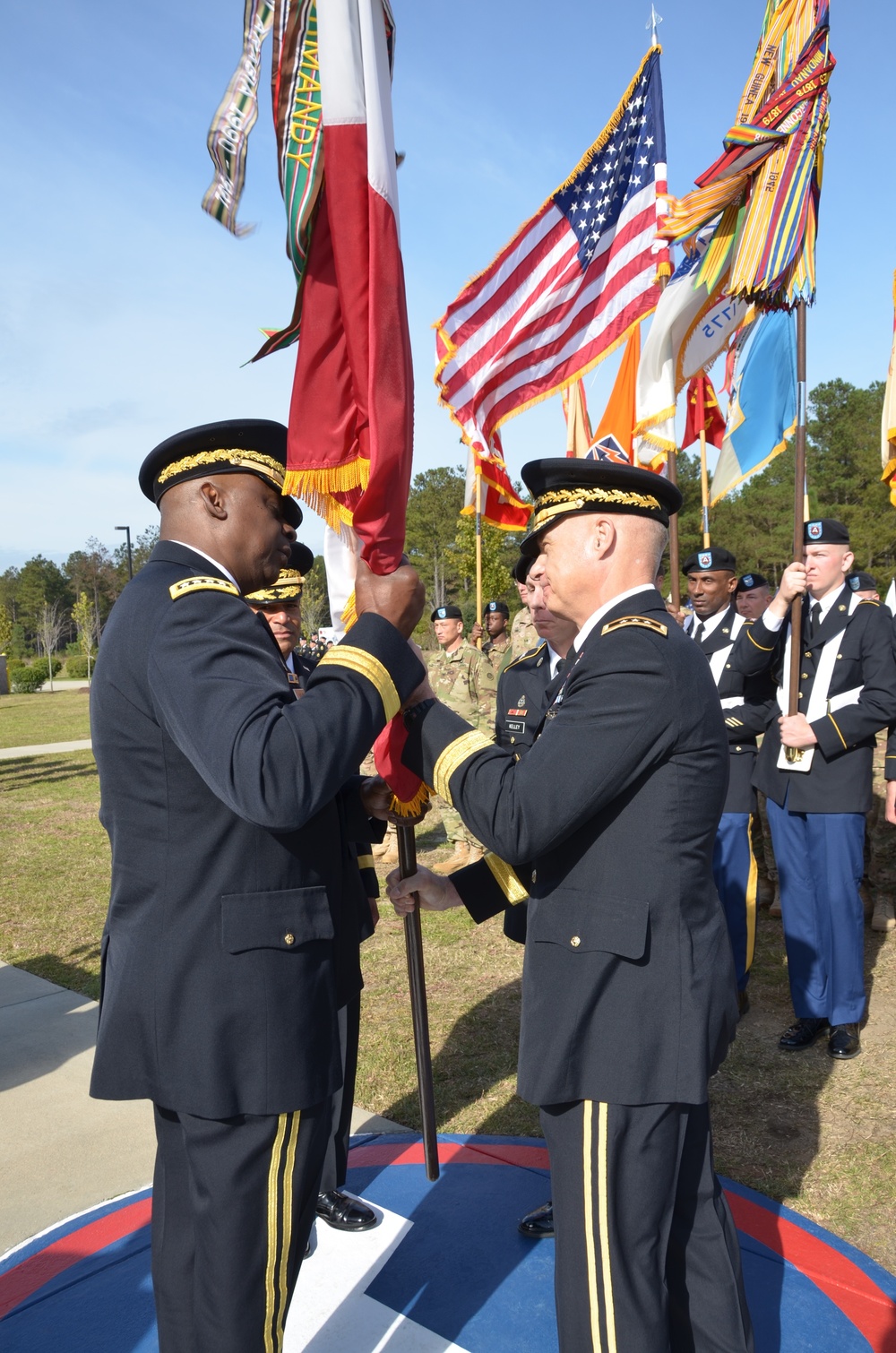 US Army Central holds change of command