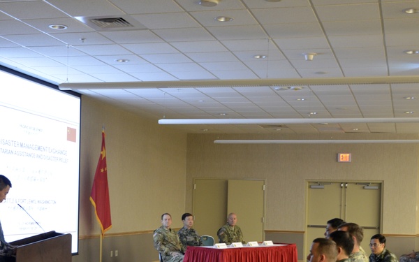 US - China Disaster Management Exchange