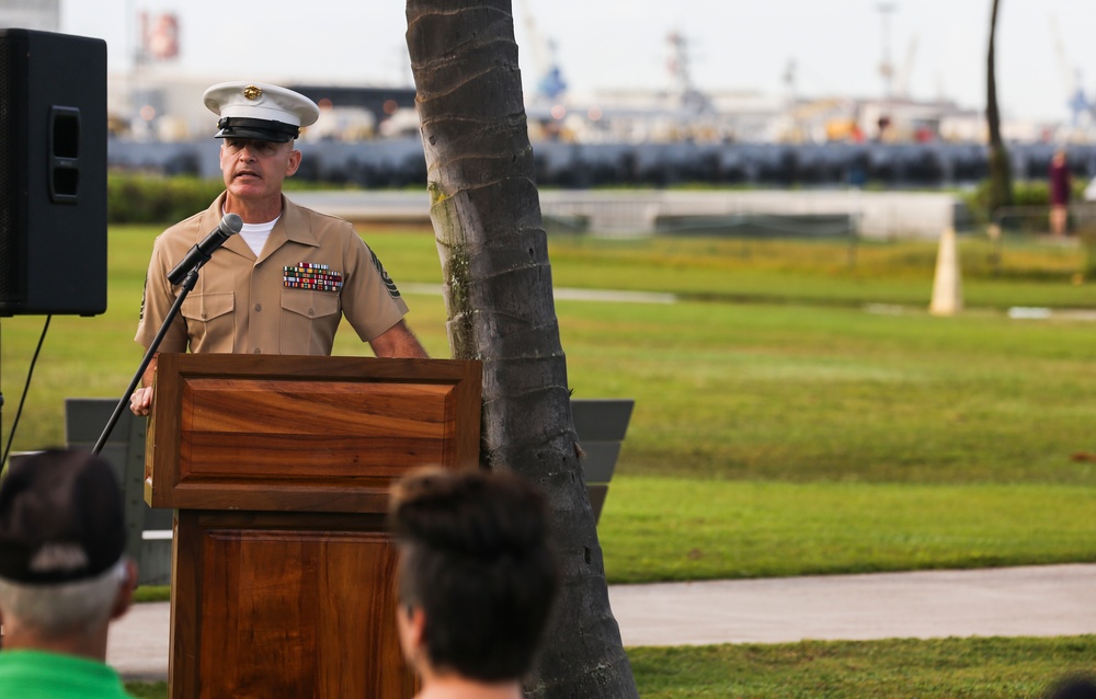 Pearl Harbor Colors, Honors and Heritage Ceremony