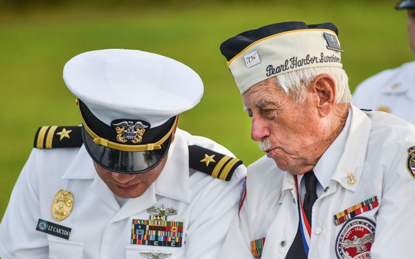 Pearl Harbor Colors, Honors and Heritage Ceremony