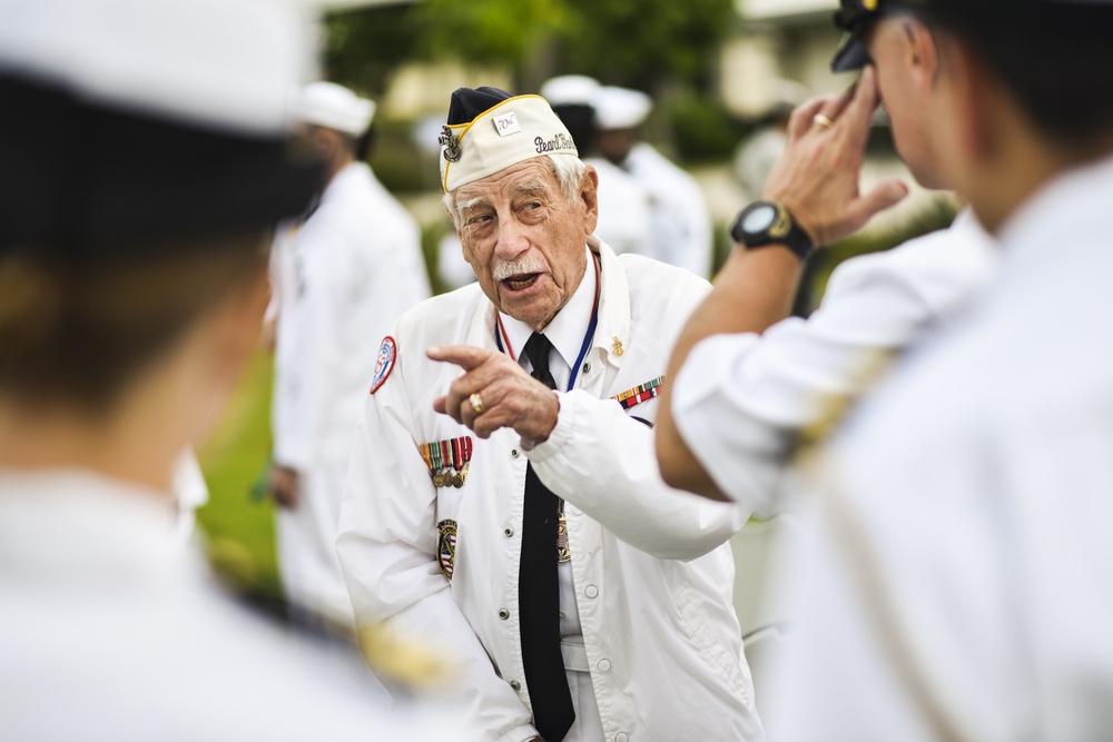 Pearl Harbor Colors, Honors and Heritage Ceremony