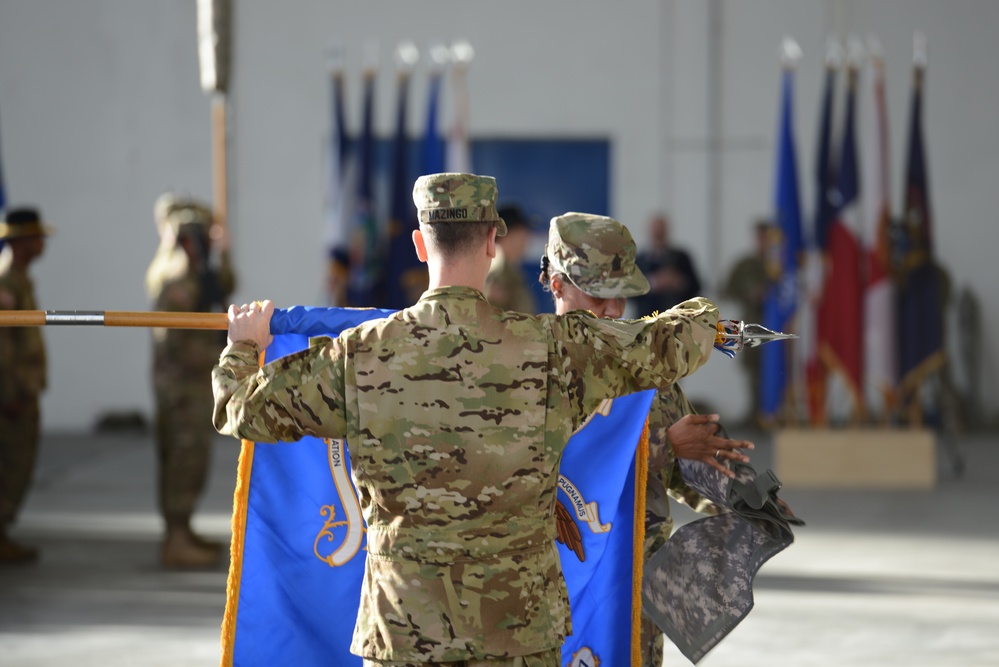 The 4th Battalion, 3rd Aviation Regiment transfer of authority ceremony