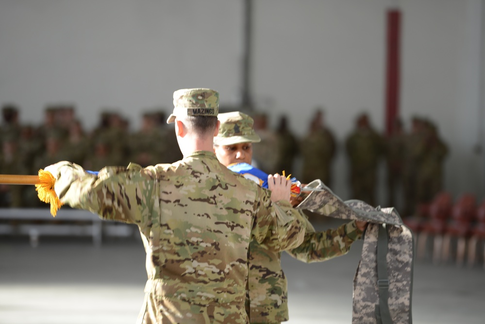 The 4th Battalion, 3rd Aviation Regiment transfer of authority ceremony