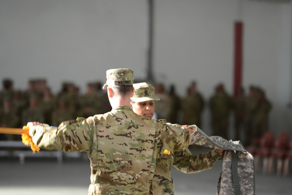 The 4th Battalion, 3rd Aviation Regiment transfer of authority ceremony