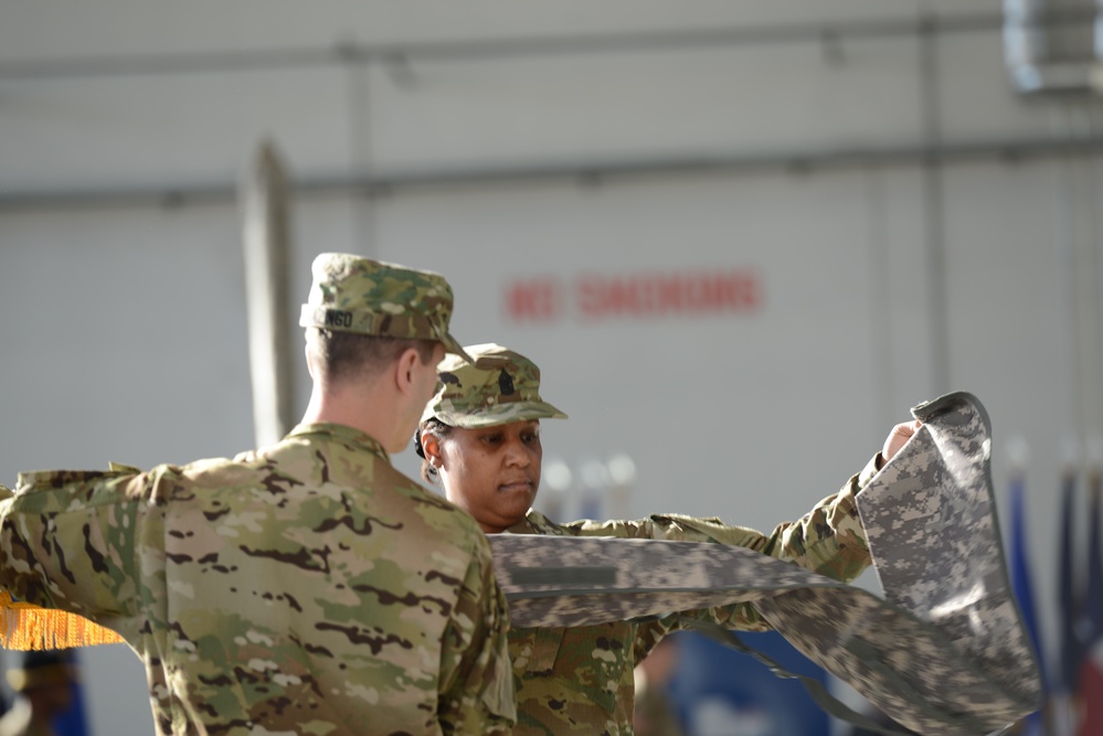 The 4th Battalion, 3rd Aviation Regiment transfer of authority ceremony