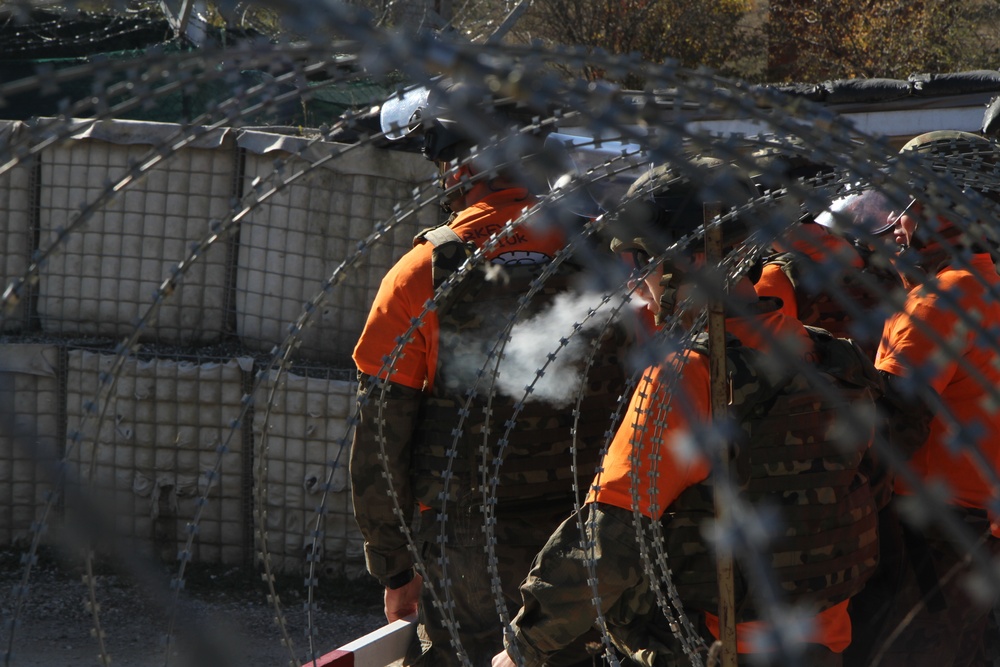 Operation Thunder Road: Multinational forces train to quell violent crowds in Kosovo