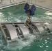 Marines learn underwater egress at Helo Dunker