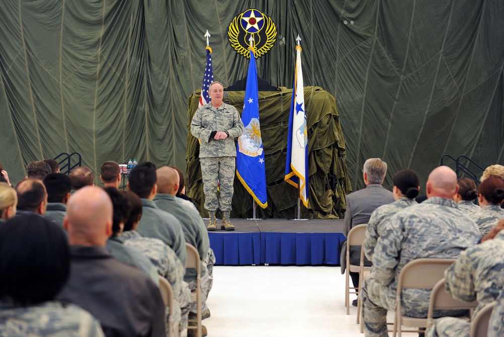 CSAF visits Cannon: You are America's Airmen