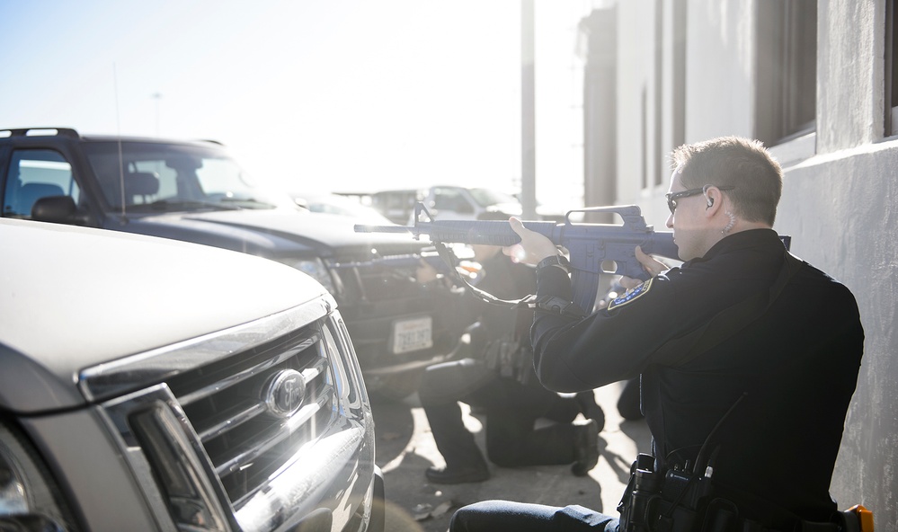Naval Base San Diego active shooter drill