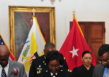 Howell promoted to brigadier general (VI)