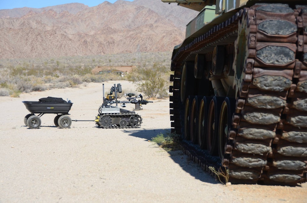 ‘Johnny Five’ keeps 9th CST members out of hot zone: Cal Guard pilot program tests robot for chemical, biological, radiological, nuclear response