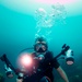 Expeditionary Combat Camera underwater photo training