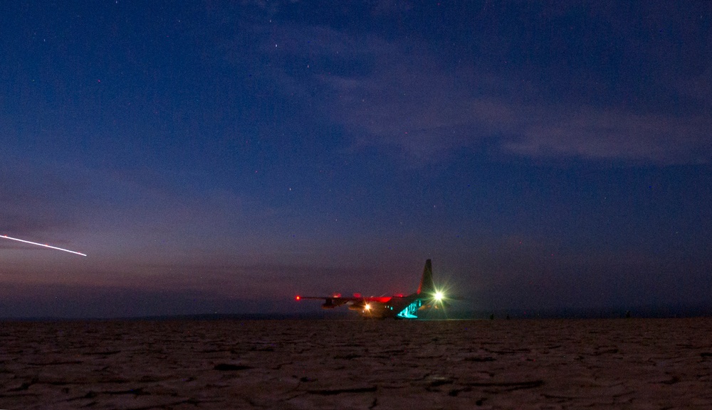 Grand Bara landing zone