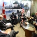 DSD met with Canadian MND Harjit Sajjan at the International Security Forum
