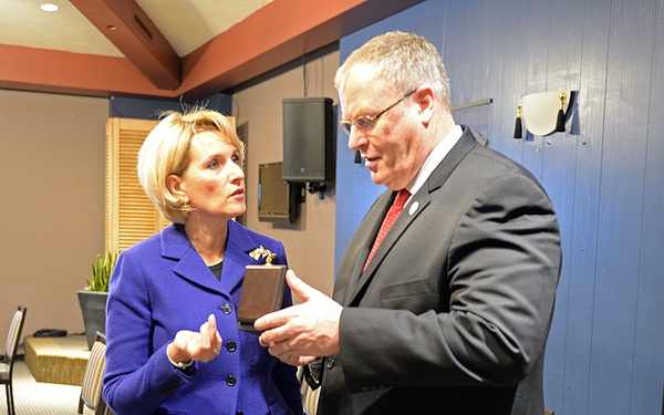 DSD met with Albanian MoD Mimi Kodheli at the Halifax International Security Forum