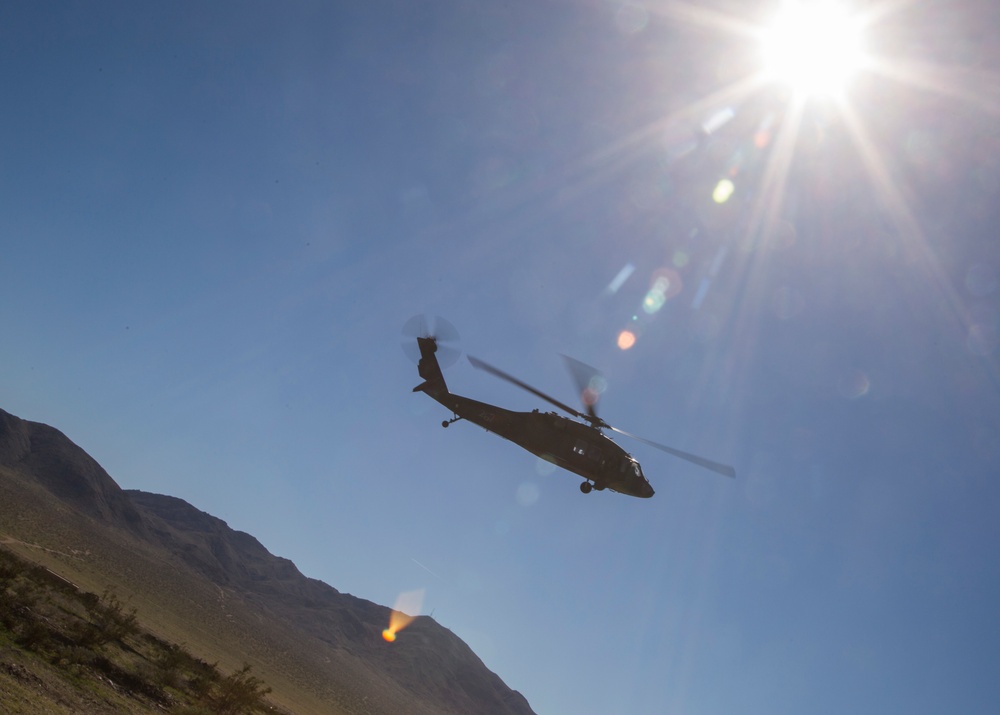 Infantry Soldiers engage enemies in California