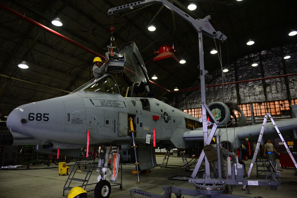 Phase inspection Airmen keep Osan’s aircraft fixed right, ready to fight