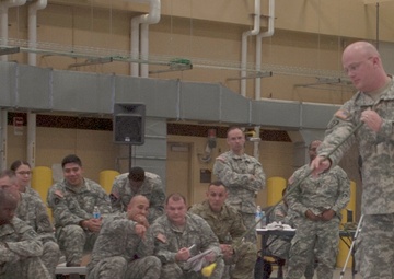 Texas Guardsmen stand ready for battle after Warfighter