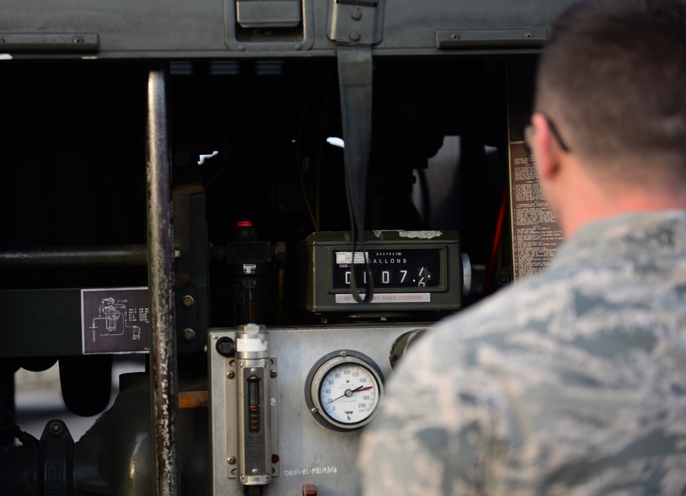 Airmen ensure top-quality fuel used for fighters