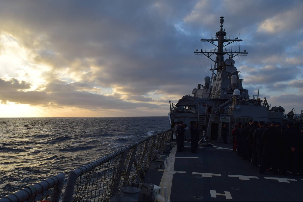USS Carney operations