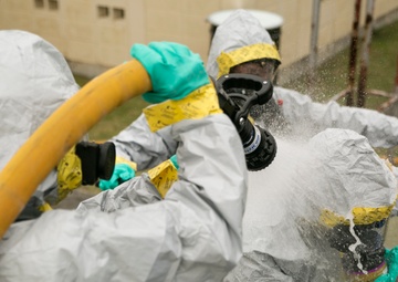 Station residents train to be HazMat first responders