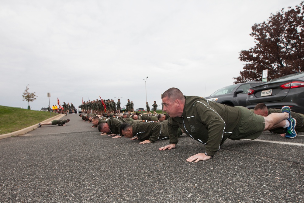 Headquarters Marine Corps Birthday Run