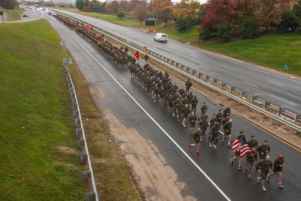 Headquarters Marine Corps Birthday Run