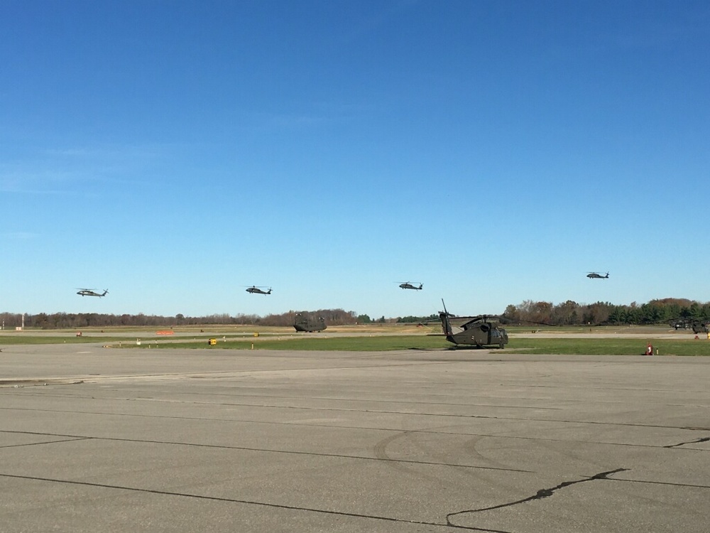 Air assault over Fort Knox