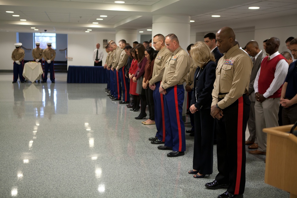 Marine Corps Cake Cutting