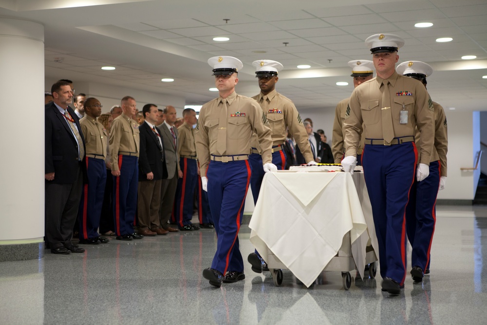 Marine Corps Cake Cutting