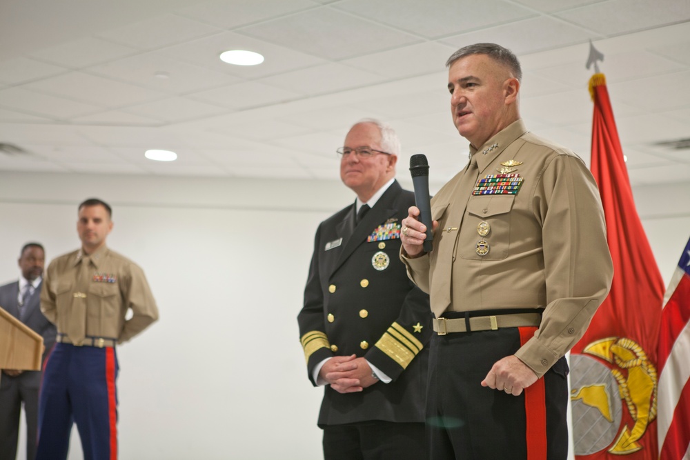 Marine Corps Cake Cutting