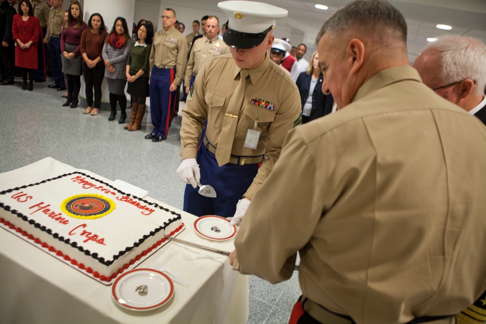 Marine Corps Cake Cutting