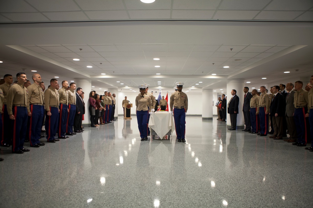 Marine Corps Cake Cutting