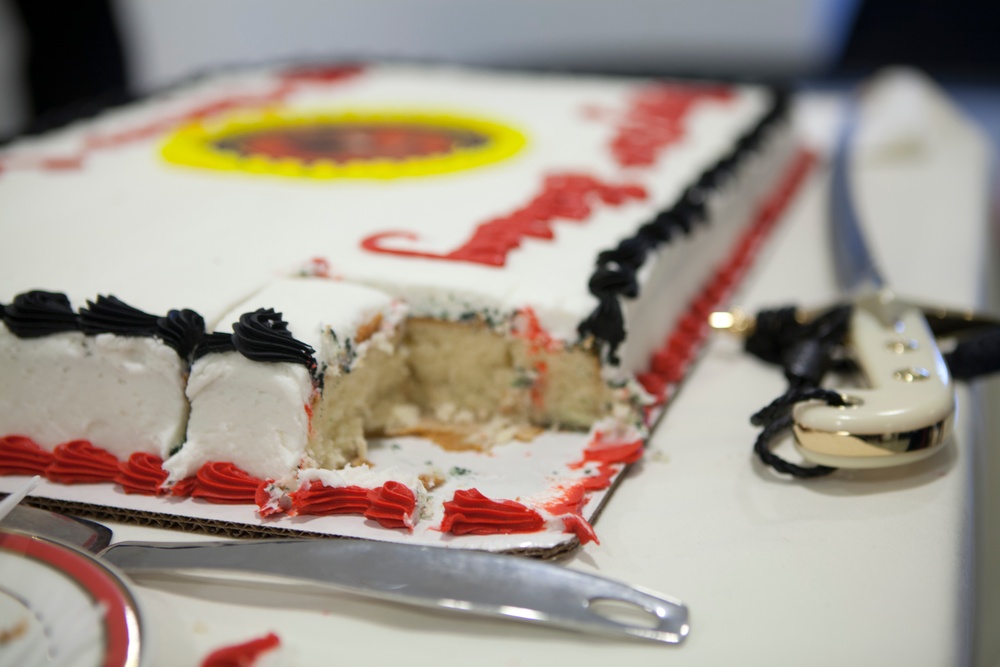 Marine Corps Cake Cutting