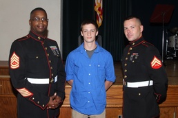 Parris Island Jazz Combo performs for Daniel Pearl World Music Days, New Jersey High Schools