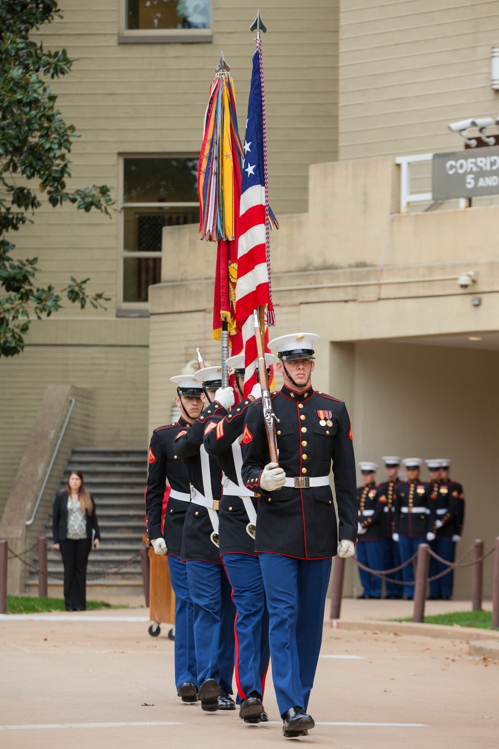 240th Marine Corps Birthday Cake Cutting Ceremony