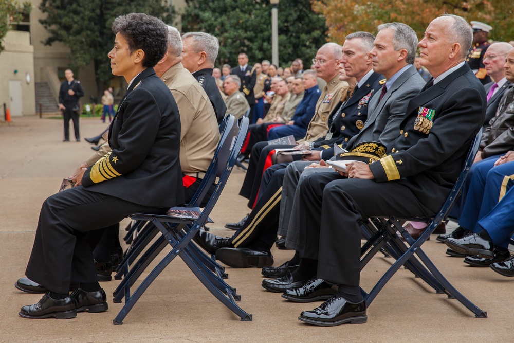 240th Marine Corps Birthday Cake Cutting Ceremony